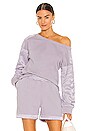 view 1 of 4 Alessia Sweatshirt in Dusk Mauve