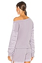 view 3 of 4 Alessia Sweatshirt in Dusk Mauve
