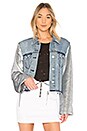 view 1 of 5 Haylee Jacket in Light Blue