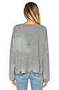 view 3 of 4 Beal Distressed Sweatshirt in Grey