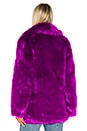 view 4 of 5 Kate Faux Fur Jacket in Magenta