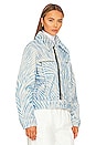 view 3 of 5 Ivana Jacket in Blue Zebra