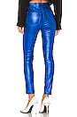 view 3 of 4 Madrid Leather Pant in Electric Blue