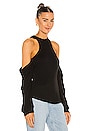 view 2 of 4 BLUSA TERZA in Black