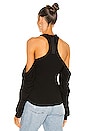 view 3 of 4 BLUSA TERZA in Black