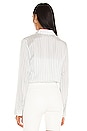 view 3 of 4 Ludovica Top in White Striped