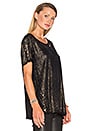 view 2 of 4 Nicola Tee in Gold Diamond