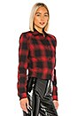 view 2 of 4 Maxine Top in Red Check