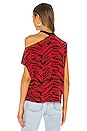 view 4 of 5 T-SHIRT AXEL in Ruby Zebra