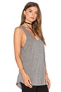 view 2 of 4 Allison Tank in Heather Grey