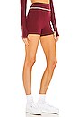 view 2 of 4 Biker Short in Maroon
