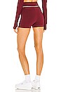 view 3 of 4 Biker Short in Maroon