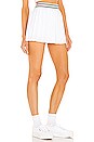 view 2 of 4 Pleated Skort in White