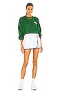 view 4 of 4 Cropped Sweatshirt in Varsity Green