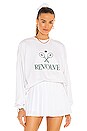view 1 of 4 Oversized Sweatshirt in White