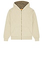 view 1 of 4 Quilted Hoodie in Stone