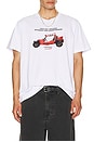 view 3 of 4 Dune Buggy Tee in White