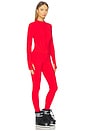 view 3 of 4 Ivy Jumpsuit in Flame Red