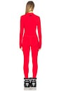 view 4 of 4 Ivy Jumpsuit in Flame Red
