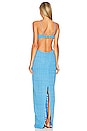 view 3 of 3 Amoura Ring Maxi Dress in Blue