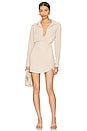view 1 of 4 Anissa Shirt Dress in Nude
