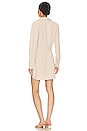 view 3 of 4 Anissa Shirt Dress in Nude
