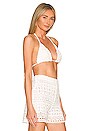 view 2 of 4 Ines Triangle Bra Top in White