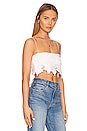 view 2 of 4 Tropez Crop Top in White