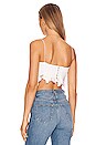view 3 of 4 Tropez Crop Top in White