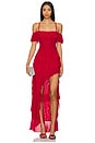 view 1 of 3 Hariette Maxi Dress in Cherry