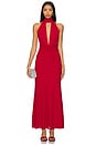 view 1 of 3 Antoine Maxi Dress in Cherry