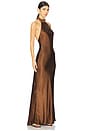 view 2 of 3 Brigitte Maxi Dress in Espresso