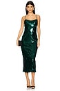 view 1 of 4 Vesina Midi Dress in Emerald