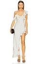 view 1 of 4 Karlita Maxi Dress in White Polka