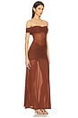 view 2 of 3 Meila Maxi Dress in Espresso