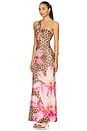 view 3 of 4 Kyree Maxi Dress in Leopard Floral
