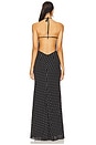 view 3 of 4 Viella Maxi Dress in Black Polka
