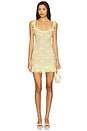 view 1 of 4 Ava Mini Dress in Lemon