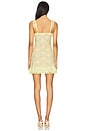 view 3 of 4 Ava Mini Dress in Lemon