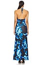 view 3 of 4 Halston Maxi Dress in Agave Blue