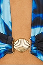 view 4 of 4 Halston Maxi Dress in Agave Blue