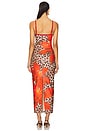 view 3 of 3 Victoria Midi Dress in Leopard Floral
