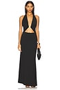 view 1 of 3 Halston Maxi Dress in Black