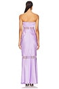 view 3 of 3 Melrose Strapless Maxi Dress in Lilac