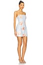 view 2 of 4 Ibiza Mini Dress in Ice Blue Seashell Ombre