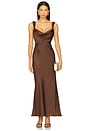 view 1 of 3 Margot Maxi Dress in Chocolate