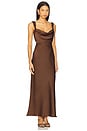 view 2 of 3 Margot Maxi Dress in Chocolate
