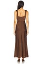 view 3 of 3 Margot Maxi Dress in Chocolate