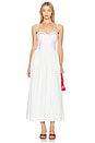 view 1 of 4 Zarita Midi Dress in White