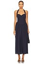 view 1 of 3 Adaline Midi Dress in Navy